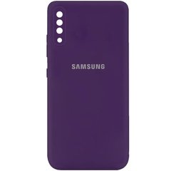 Чехол Silicone Cover My Color Full Camera (A) для Samsung Galaxy A50 (A505F) / A50s / A30s, Фиолетовый / Purple