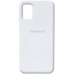 Чехол Silicone Cover Full Protective (AA) для Samsung Galaxy A02s, Белый / White