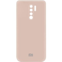 Чехол Silicone Cover My Color Full Camera (A) для Xiaomi Redmi Note 8 Pro, Розовый / Pink Sand