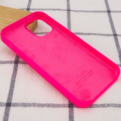 Чехол Silicone Case (AA) для Apple iPhone 12 Pro Max (6.7"), Розовый / Barbie pink