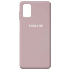 Чехол Silicone Cover Full Protective (AA) для Samsung Galaxy M31s, Серый / Lavender