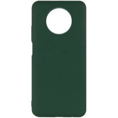 Чехол Silicone Cover Full without Logo (A) для Xiaomi Redmi Note 9 5G / Note 9T, Зеленый / Dark green