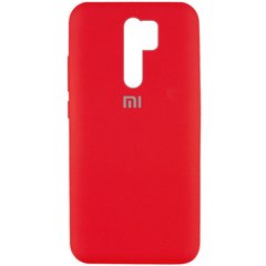 Чехол Silicone Cover Full Protective (AA) для Xiaomi Redmi 9, Красный / Red