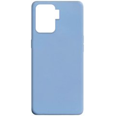 Силиконовый чехол Candy для Oppo Reno 5 Lite / A94 4G, Голубой / Lilac Blue
