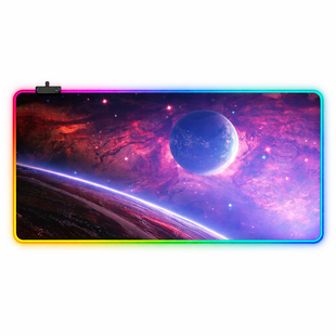 LED килимок для мишки Космос 80х30см., 14