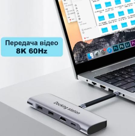 Кабель-перехідник USB-C (мама &rarr; тато) 240 Вт, 40 Гбіт/с, Thunderbolt 4 / USB4