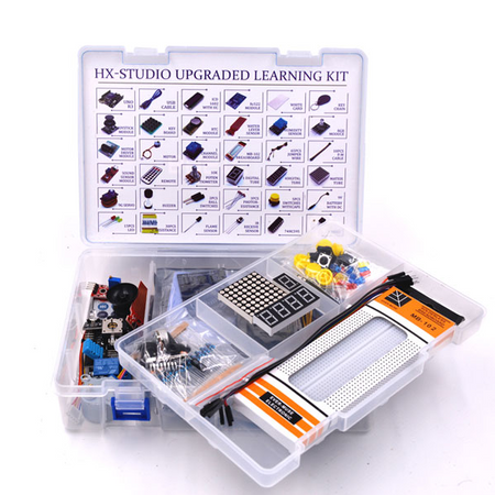 Большой набор Arduino (39 элементов) в кейсе