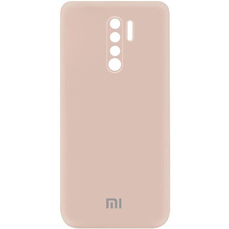 Чехол Silicone Cover My Color Full Camera (A) для Xiaomi Redmi Note 8 Pro, Розовый / Pink Sand