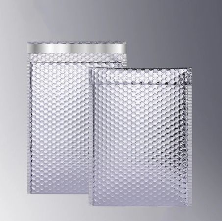 Пакет Бандерольный Армированный Серебро, 30x35 см