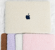 Чохол-накладка тканинний Teddy Fabric PRO для MacBook Neo 13" A18 (2026), Pink