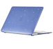 Чехол накладка для MacBook Pro 16" (A2485) с блестками, Синій
