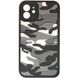 Чехол TPU+PC Army Collection для Apple iPhone 12 (6.1"), Серый