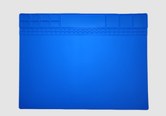 Антистатический настольный коврик 405*305 (W220) magnitic, Синій