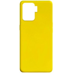 Силиконовый чехол Candy для Oppo Reno 5 Lite / A94 4G, Желтый