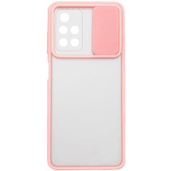 Чехол Camshield mate TPU со шторкой для камеры для Xiaomi Redmi 10, Розовый