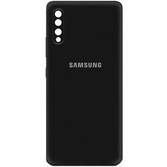 Чехол Silicone Cover My Color Full Camera (A) для Samsung Galaxy A50 (A505F) / A50s / A30s, Черный / Black