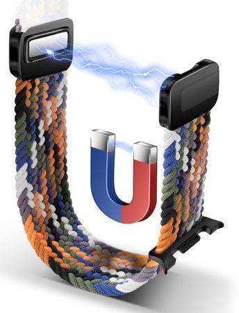Ремешок плетеный нейлоновый для Samsung Galaxy Watch 8starry black