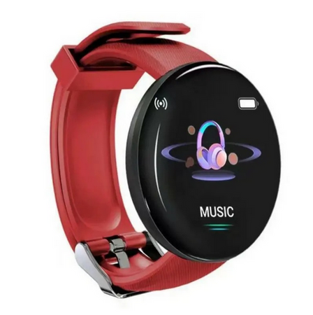 Фитнес трекер Smart Band D18, Червоні