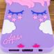 Силиконовая накладка 3D Little Unicorn для Samsung Galaxy A41, Фиолетовый