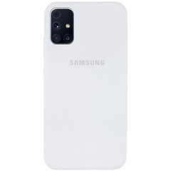 Чехол Silicone Cover Full Protective (AA) для Samsung Galaxy M31s, Белый / White