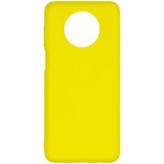Чехол Silicone Cover Full without Logo (A) для Xiaomi Redmi Note 9 5G / Note 9T, Желтый / Flash