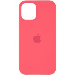 Чехол Silicone Case (AA) для Apple iPhone 12 Pro Max (6.7"), Розовый / Hot Pink