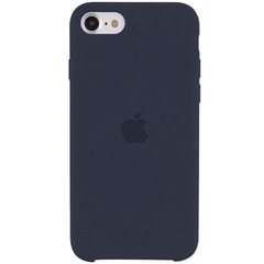 Чохол Silicone Case для iPhone 7 8 | SE 2020 Темний Синій - Midnight Blue