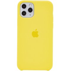 Чехол Silicone Case (AA) для Apple iPhone 11 Pro Max (6.5"), Желтый / Yellow