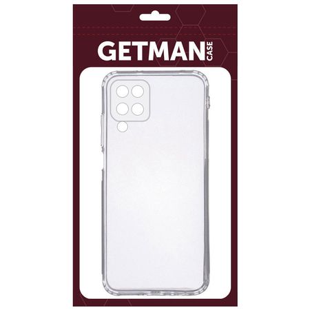 TPU чехол GETMAN Clear 1,0 mm для Samsung Galaxy A22 4G, Бесцветный (прозрачный)