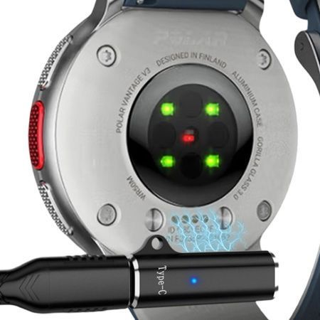 Магнитный адаптер для зарядки Polar с разъёмом USB Type-C для Polar Ignite 3 / Pacer / Vantage