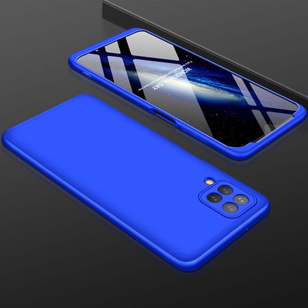Пластиковая накладка GKK LikGus 360 градусов (opp) для Samsung Galaxy A22 4G / M32, Синий
