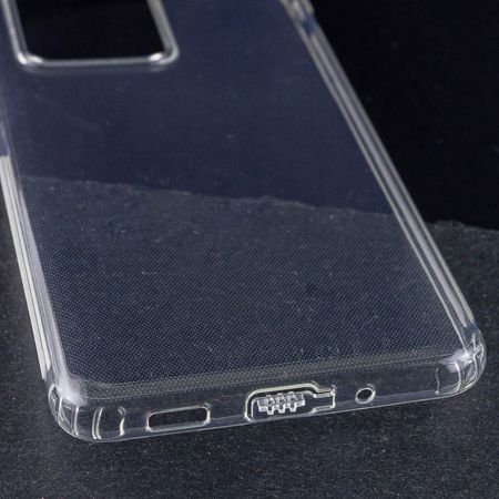 TPU чехол GETMAN Transparent 1,0 mm для Samsung Galaxy S20 Ultra, Бесцветный (прозрачный)