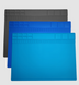 Антистатичний настільний килимок 405*305 (W220) magnitic, Блакитний