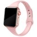 Ремінець BlackPink Силіконовий Вузький для Apple Watch 42/44mm Рожевий
