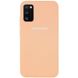 Чехол Silicone Cover Full Protective (AA) для Samsung Galaxy A41, Розовый / Light Flamingo