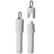 USB4.0 Type-C &harr; Type-C кабель-брелок (80Gbps, 240W) з кришкою, Білий