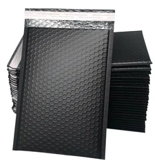 Пакет бандерольний Матовый, Чорний 8*8 см.