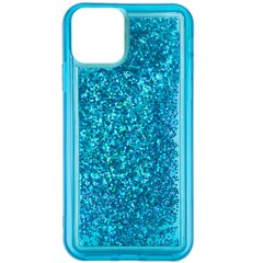 TPU+PC чехол Sparkle (glitter) для Apple iPhone 12 Pro / 12 (6.1"), Синий
