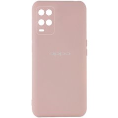 Чехол Silicone Cover My Color Full Camera (A) для Oppo A54 4G, Розовый / Pink Sand