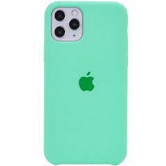 Чехол Silicone Case (AA) для Apple iPhone 11 Pro Max (6.5"), Зеленый / Spearmint