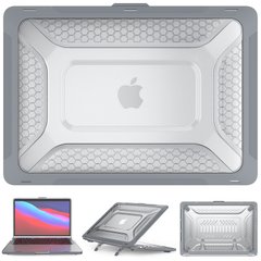 Протиударний чохол з підставкою для Macbook Pro (M2|M1|A2338), Сірий