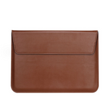 Чехол-конверт-подставка Leather PU 15.4", 39*26 см.Коричневый