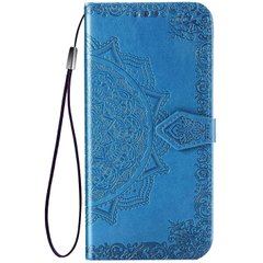 Кожаный чехол (книжка) Art Case с визитницей для Samsung Galaxy A72 4G / A72 5G, Синий