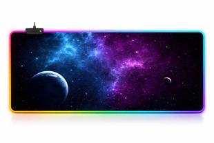 LED килимок для мишки Космос 80х30см., 18