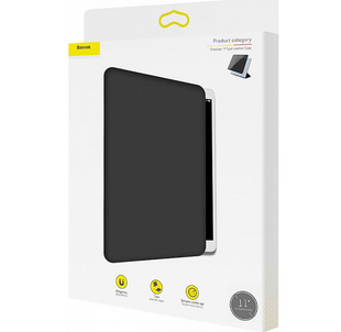 Чехол Baseus Simplism Magnetic Leather Case для Pad Air 10.9" (2020 год) Черный