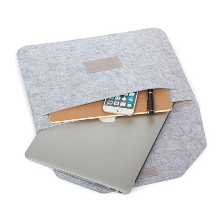 Чехол-конверт из войлока для MacBook 15" Grey