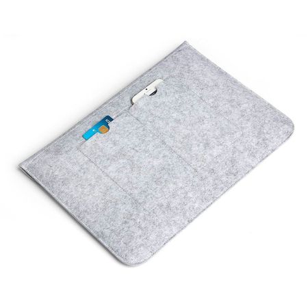 Чохол-конверт із повсті для MacBook 15" Grey