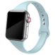 Ремінець BlackPink Силіконовий Вузький для Apple Watch 42/44mm Блакитний