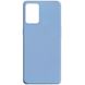 Силиконовый чехол Candy для Oppo A74 4G / F19, Голубой / Lilac Blue