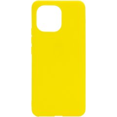 Силиконовый чехол Candy для Xiaomi Mi 11 Lite, Желтый